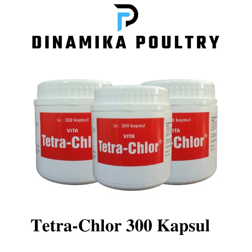 Vita Tetra Chlor 300 Kapsul Medion Antibiotik Ayam