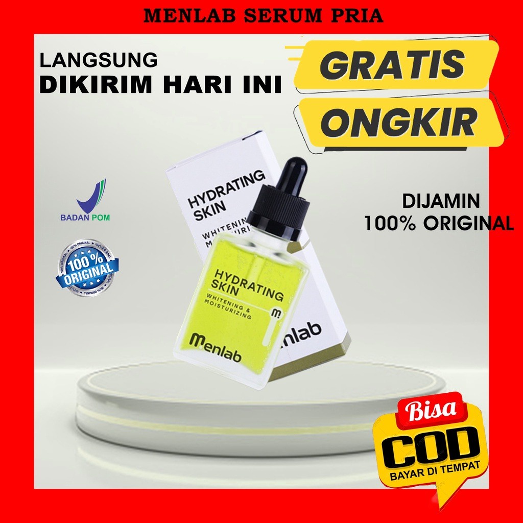 menlab hydrating skin serum menlab serum pria untuk flek hitam
