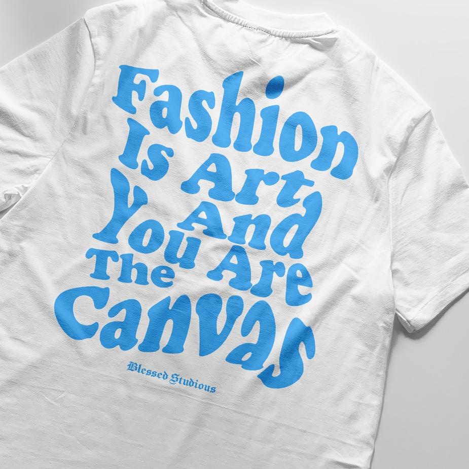 Modern.. Blessed Studious Canvas T-Shirt