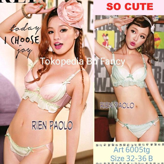 Bra Set Sexy Wanita Bh Fancy Rien Paolo Lucu Kawat Model Korea