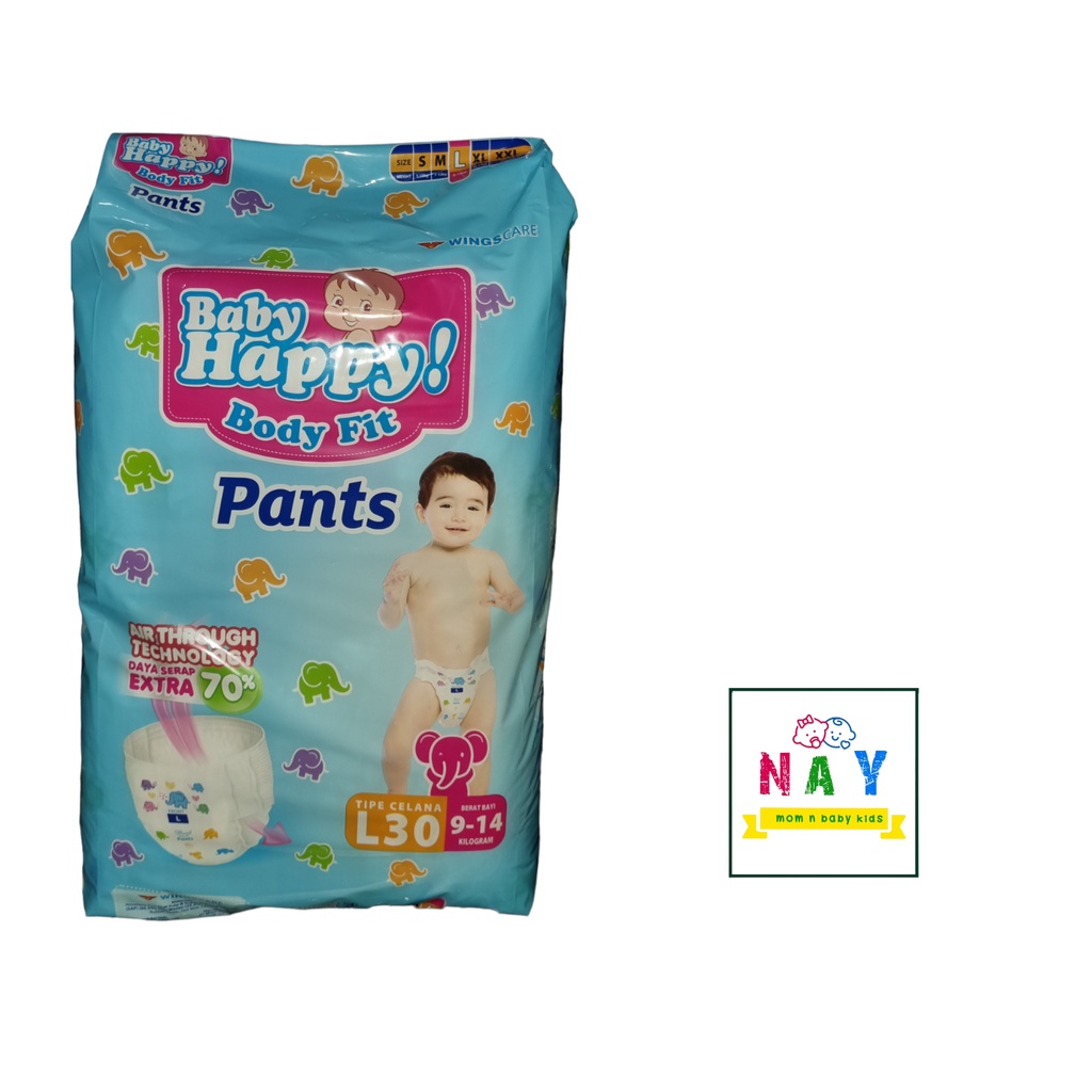 Pampers Diapers Baby Happy L30