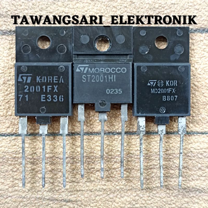 tr md2001fx Tr st 2001 fx Transistor Regulator MD2001FX Original 2001