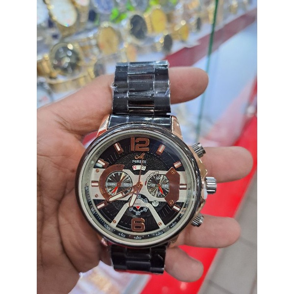 Jam tangan Mirete G11 original sport rantai