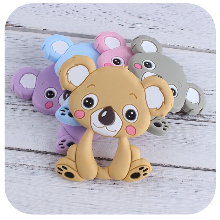 TC 4 KOALA | TEETHER BABY MODEL KOALA | GIGITAN BAYI TEETHER BENTUK KOALA | MAINAN GIGITAN BAYI SILICONE BPA FREE | RUZAIN MALL