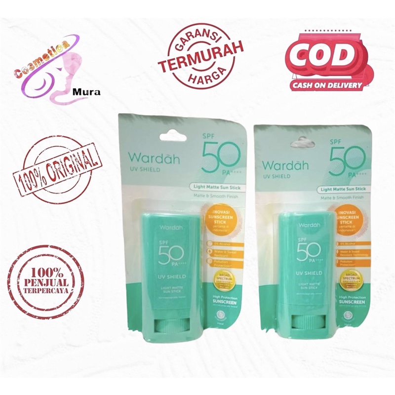[ sunscreen stick ] wardah sunscreen stick spf 50 pa ++++ || wardah uv shield sun screen stick