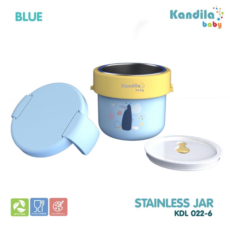 KANDILA BABY STAINLESS JAR 450ML/Food Jar Kdl 022-7