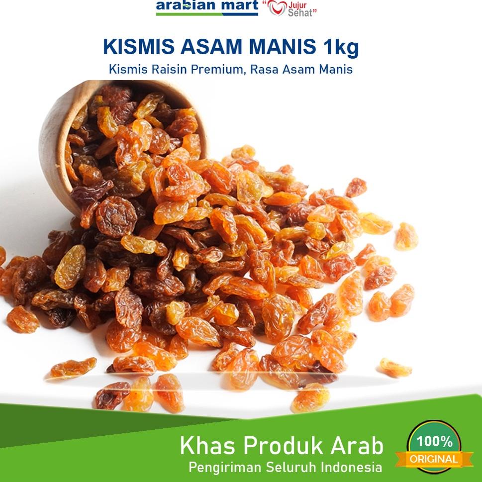 

10.10 Flash Sale Kismis Simin Raisin Asam Manis 1kg Kismis Arab Kemasan Pouch Cemilan Enak dan Murah Oleh Oleh Haji dan Umroh