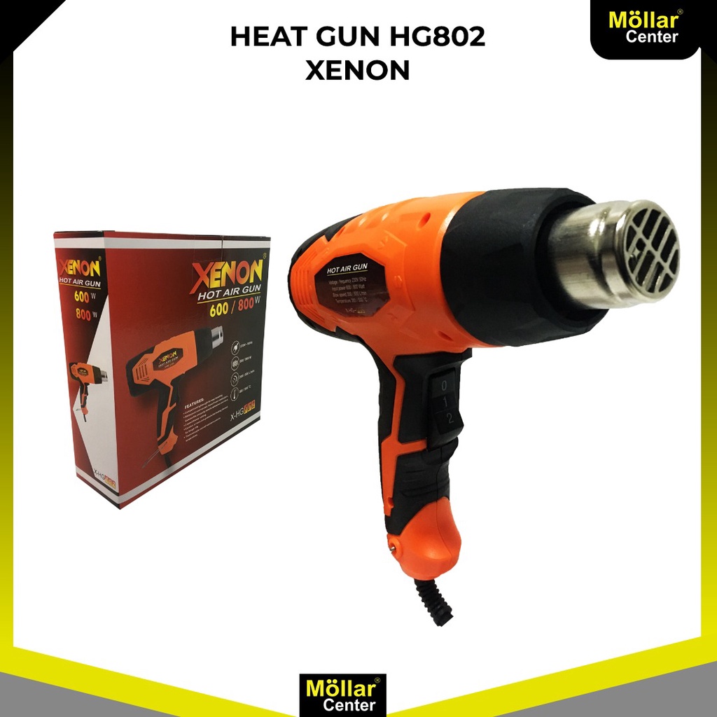 Jual hot gun 800w XENON heat gun LOW WATT 600 800w pemanas hot air