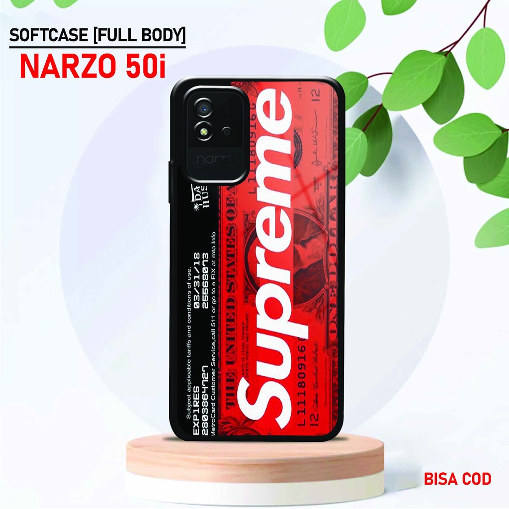Softcase Glossy Realme Narzo 50i - Fashion Case [ UC 23 ] Realme Narzo 50i - Softcase Mengkilat Real