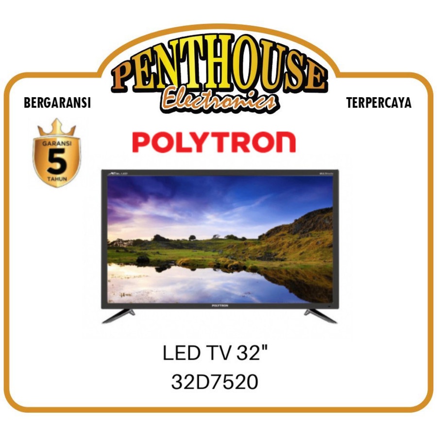 Polytron LED TV 32 Inch 32D7520