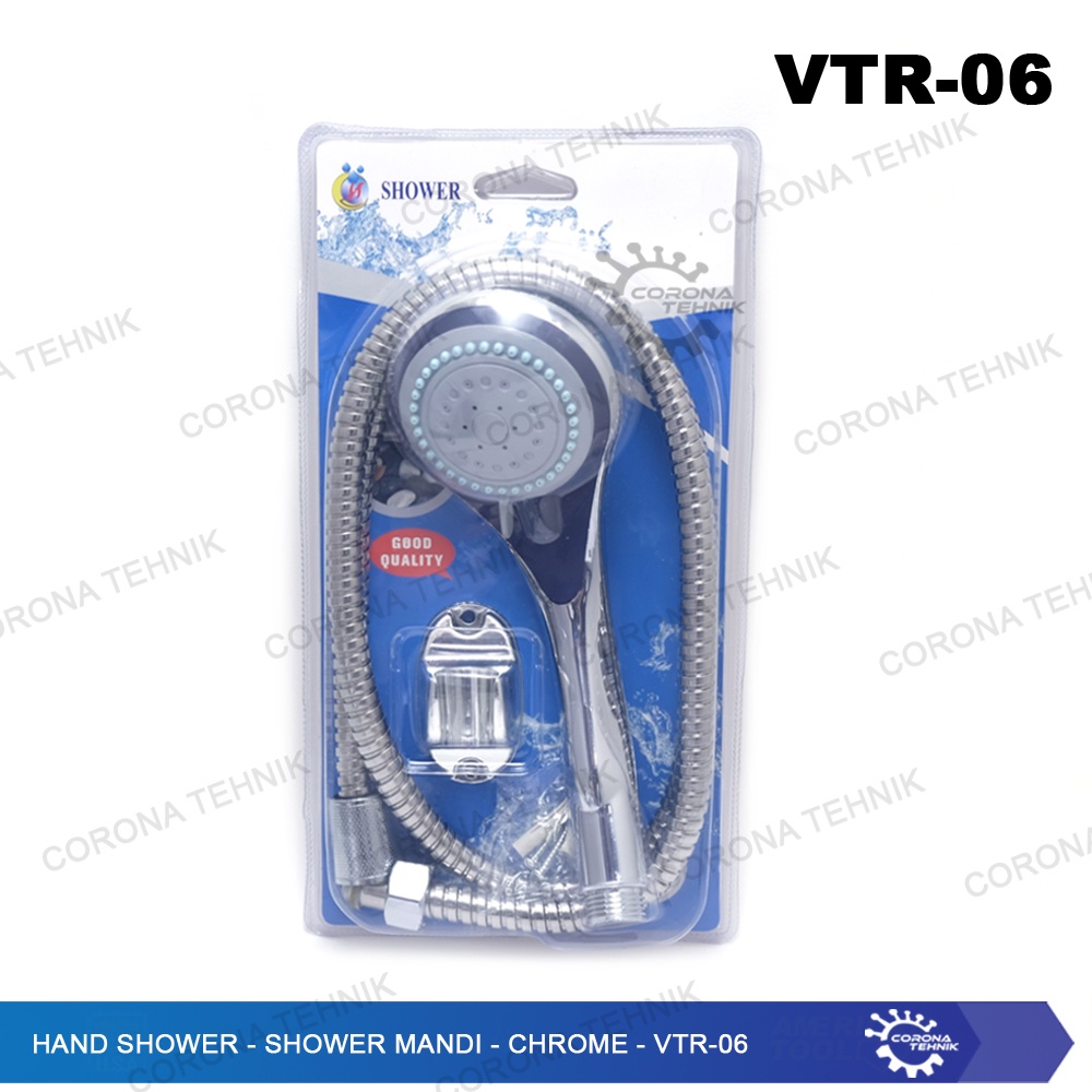 VTR-06 - Hand Shower - Shower Mandi - Chrome