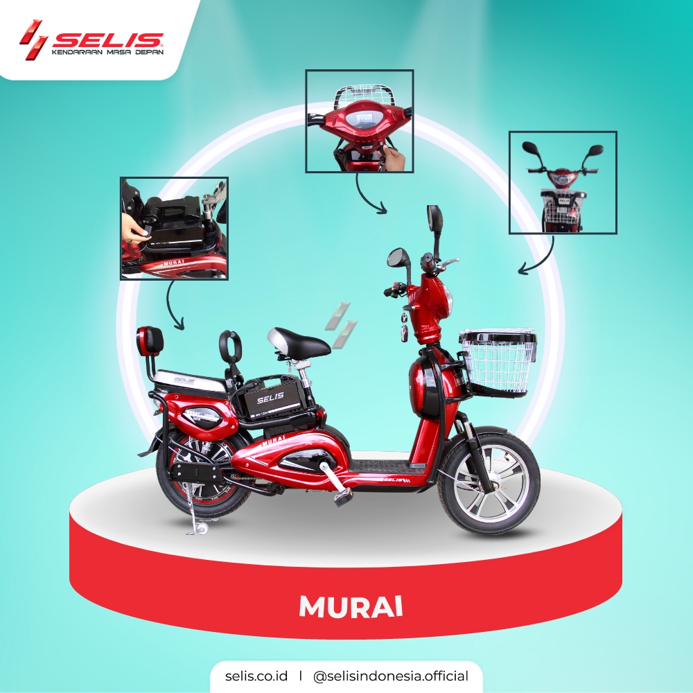 Sepeda Listrik SELIS Type Murai