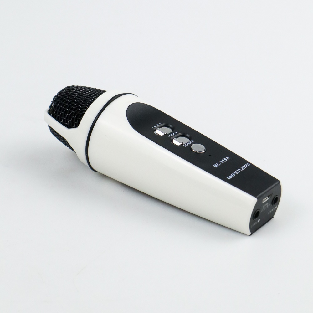 Taffware Mobile Microphone for Smartphone and PC - MC-919A - OMIPAKEC White/Black