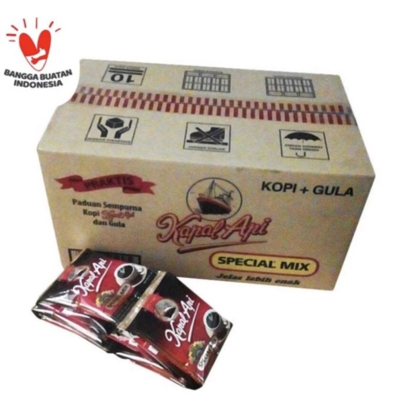 

Kopi Kapal Api Special Mix 1 Dus 120 Sachet