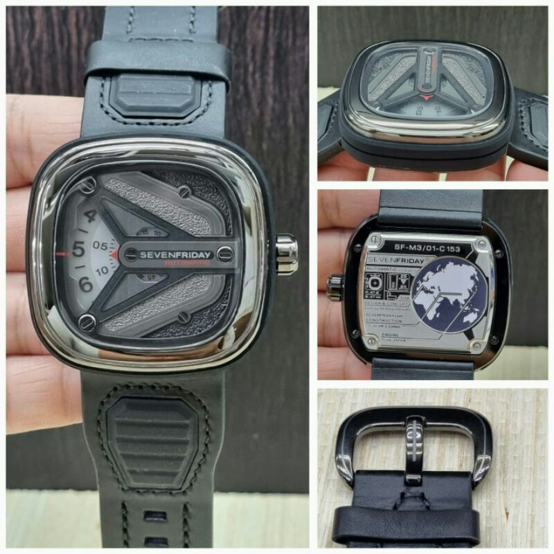 Jam Tangan Sevenfriday SF M3/01 Mesin Automatic Nfc Aktif Kualitas Original