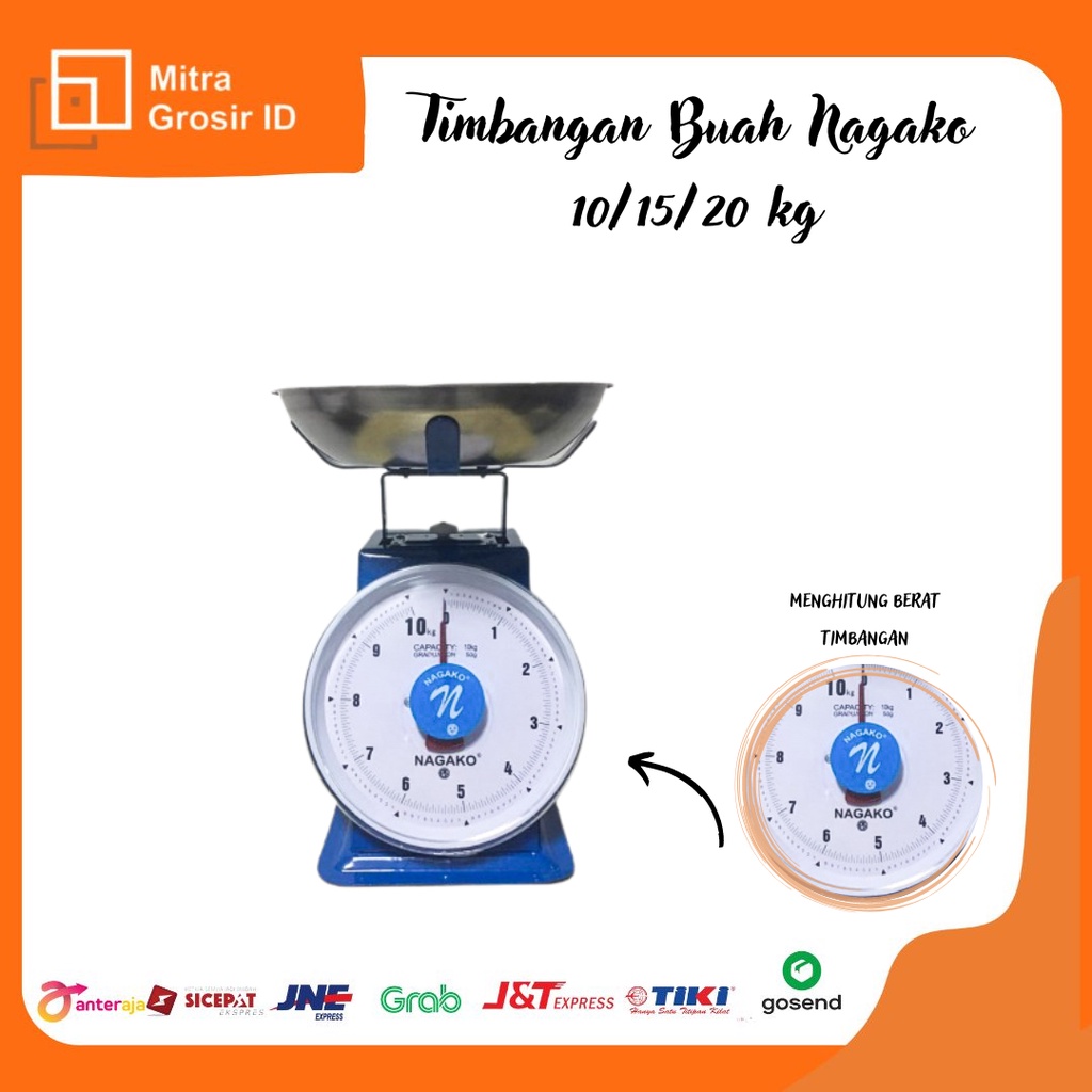 TIMBANGAN BUAH NAGAKO 10/15/20KG