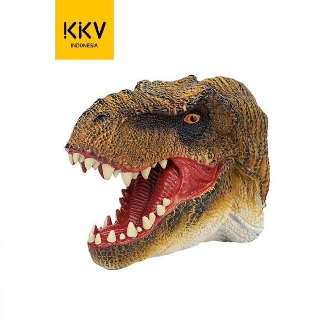 KKV - Mainan Boneka Tangan Hewan Koleksi CANNA Seri Dinosaurus Kuat