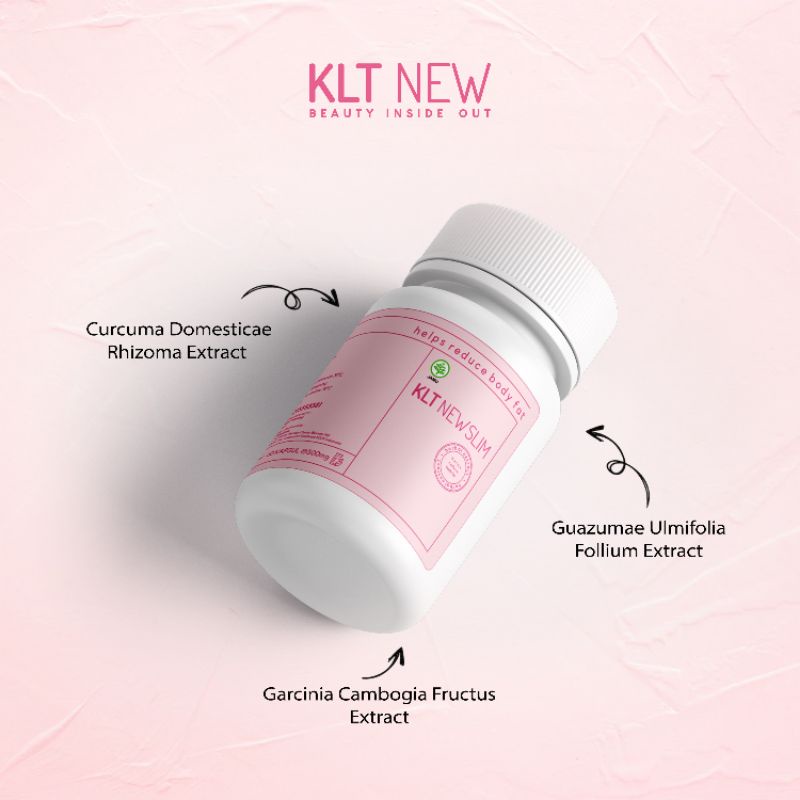 pesanan costumer NEW KLT SLIM ISI 60CAPS SUPLEMENT DIET