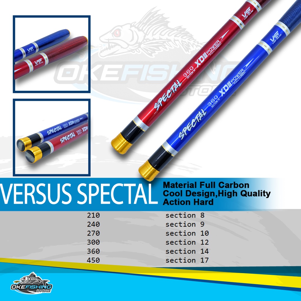 New Joran Tegek Versus Spectal - Full Carbon - Hight Quality