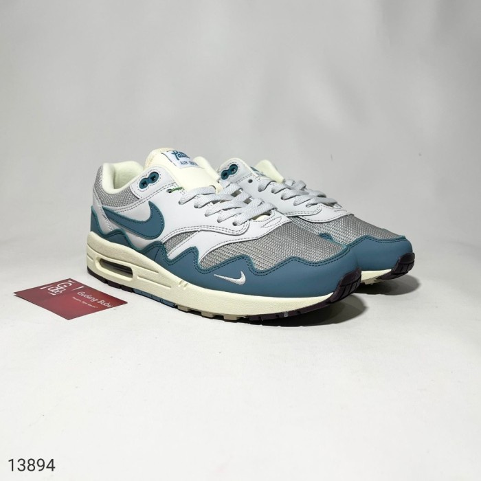 Nike Air Max Airmax 1 Patta Noise Aqua Noise 100% ORIGINAL MATERIAL - 40