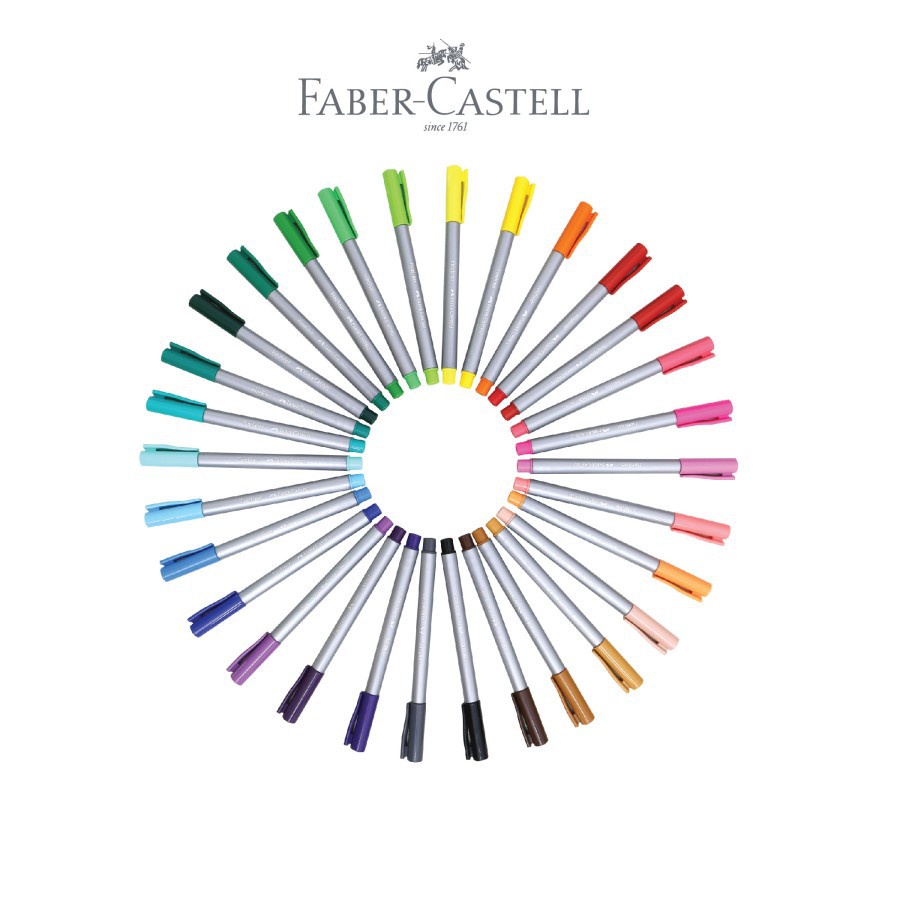

Faber Castell Fineliner / Drawing Pen Marker / Fine Liner / Pen Warna Satuan
