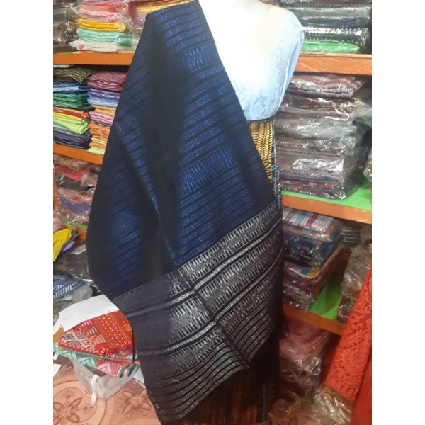 KAIN BAHAN JAS PUCCA BENANG 100 TENUN TANGAN TARUTUNG SONGKET BATAK