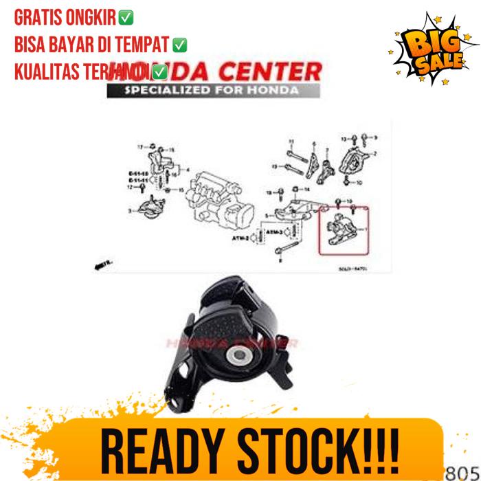 Engine Mounting Kiri Transmisi Mounting Jazz Gd3 2004-2007 Matik