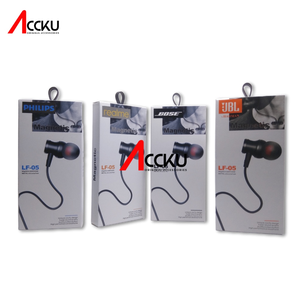 BT-LF05 Bass Eaprhone - Headphone - Headset Murah 3.5mm Universal Earphone Kabel Murah