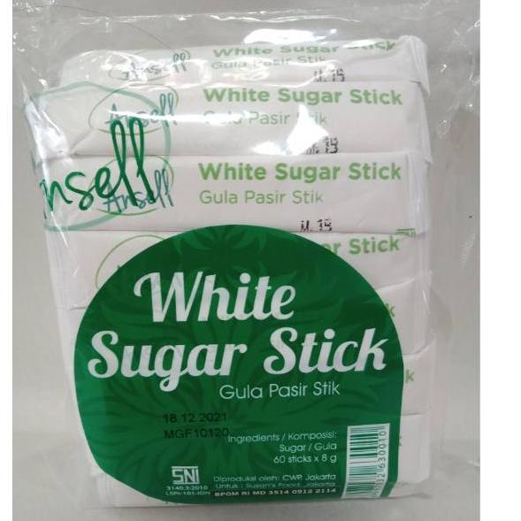 

Original ANSELL WHITE SUGAR STICK 60S X 8 GR !!!
