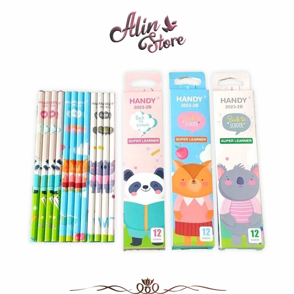 

Pensil 2B isi 12 Pcs 2023 Handy