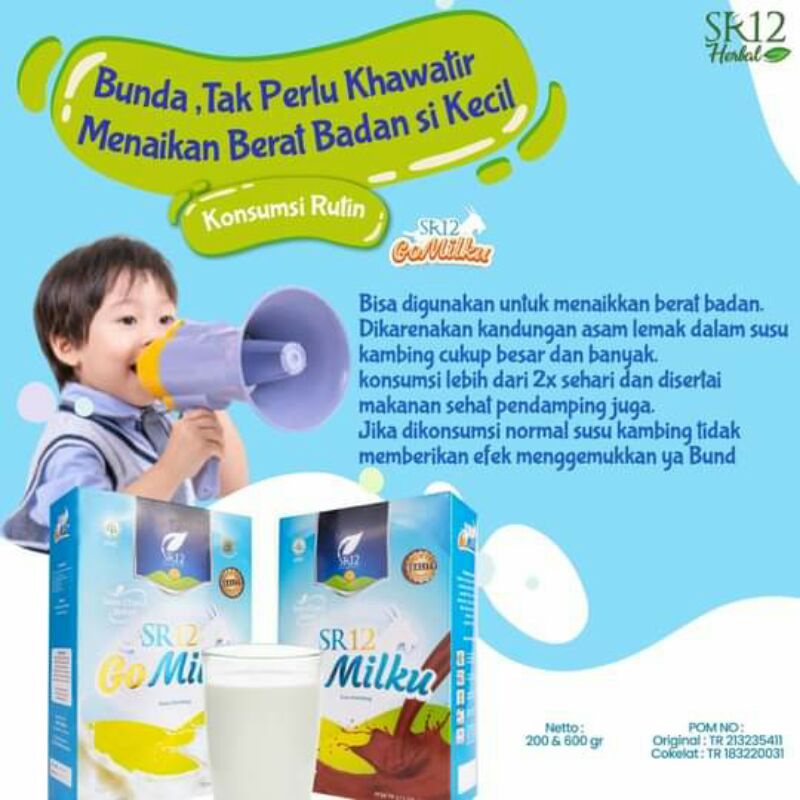 

gomilku sr12 susu kambing