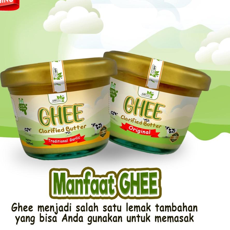 

✨TERBARU✨ SANFOOD BRILIAN Ghee Naturals Grass Feed Butter All Varian 