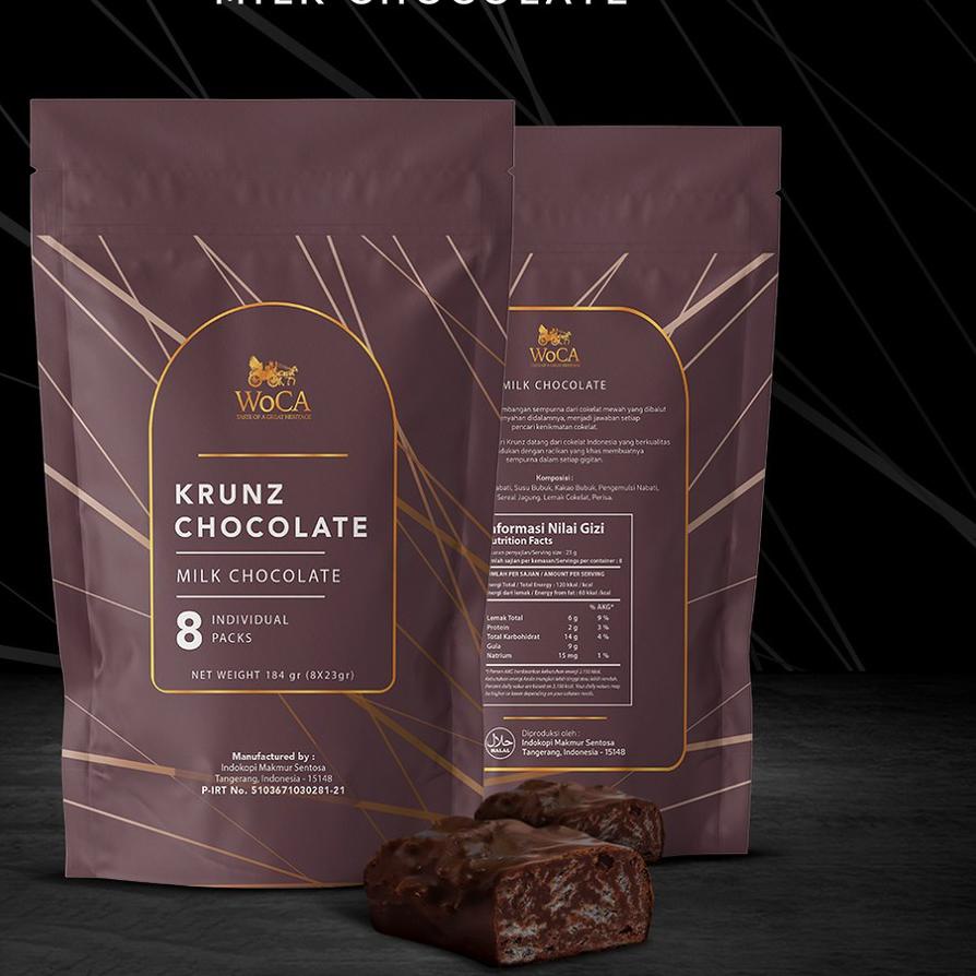 

BAYAR DITEMPAT✔️WoCA Krunz Chocolate Milk 8 individual packs|KD8