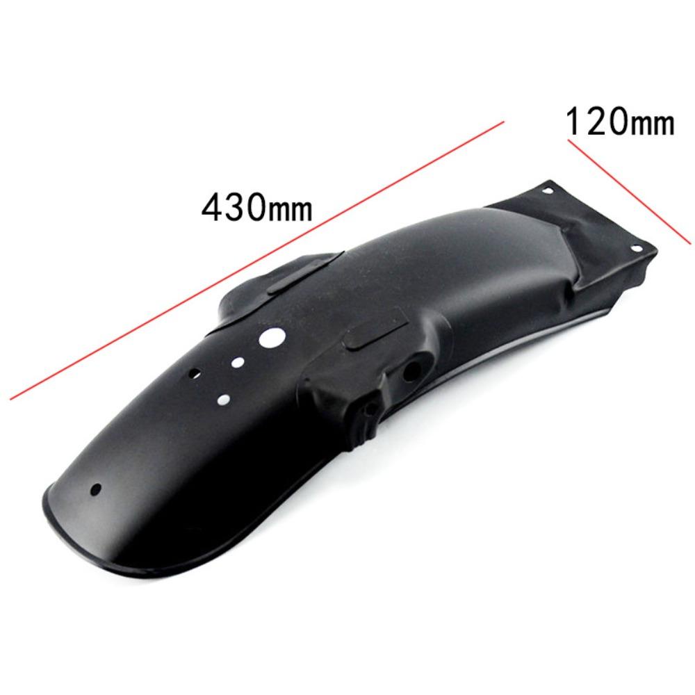 Preva Sepeda Motor Fender Easy Fixed Extension Pelindung Logam Plat Penahan Air