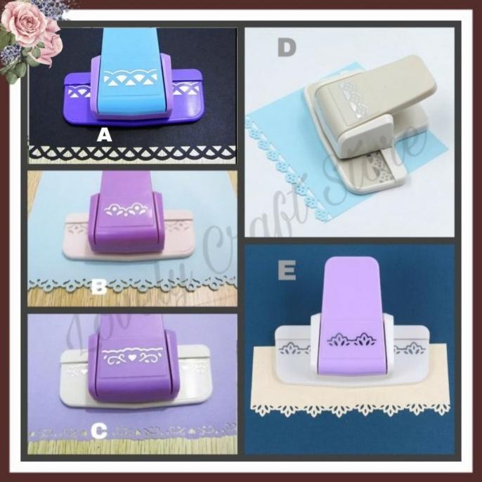 

Fancy Craft Edge Border Punch Puncher, Pembolong Pemotong Kertas Motif
