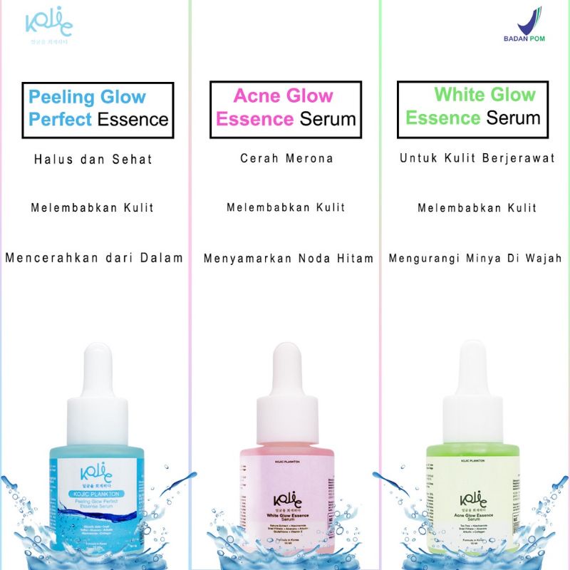 SERUM KOJIC Series | Peeling | White Glow | Acne