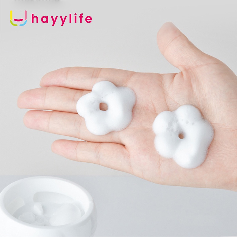 SOOKA Flower Press Bottle-250ml Square PET Bunga Bentuk Botol Busa Press Bunga Pembersih Tangan Botol Makeup Sub-pembotolan HL-AGB747