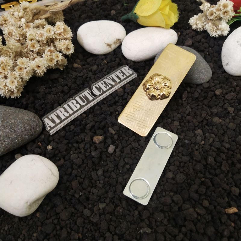 Tanjab Kerah Pangkat Kerah Plat ASN 3D