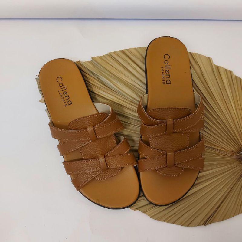 SANDAL PAPIRUT GARUT ORIGINAL KERAJINAN KULIT SAPI