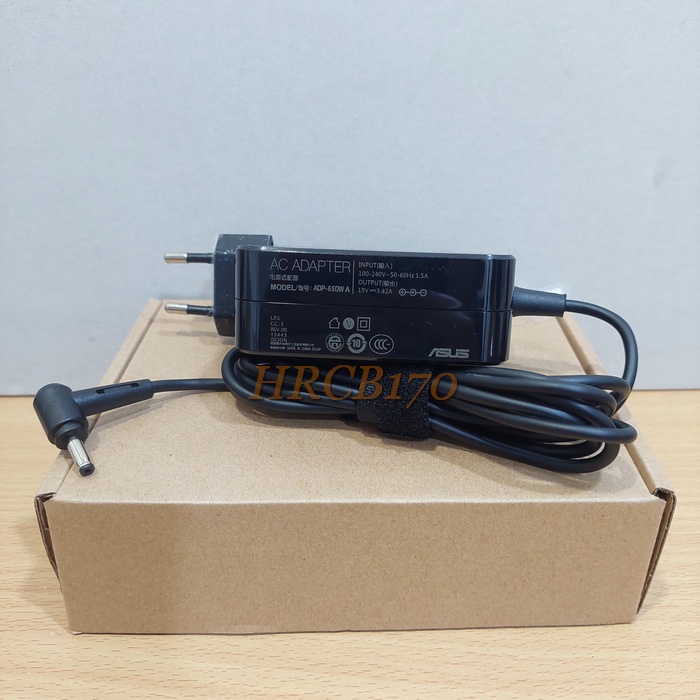 Adaptor Charger Asus ZenBook Q407 Q407I Q407IQ ( 19V-3.42A ) 65W -HRCB