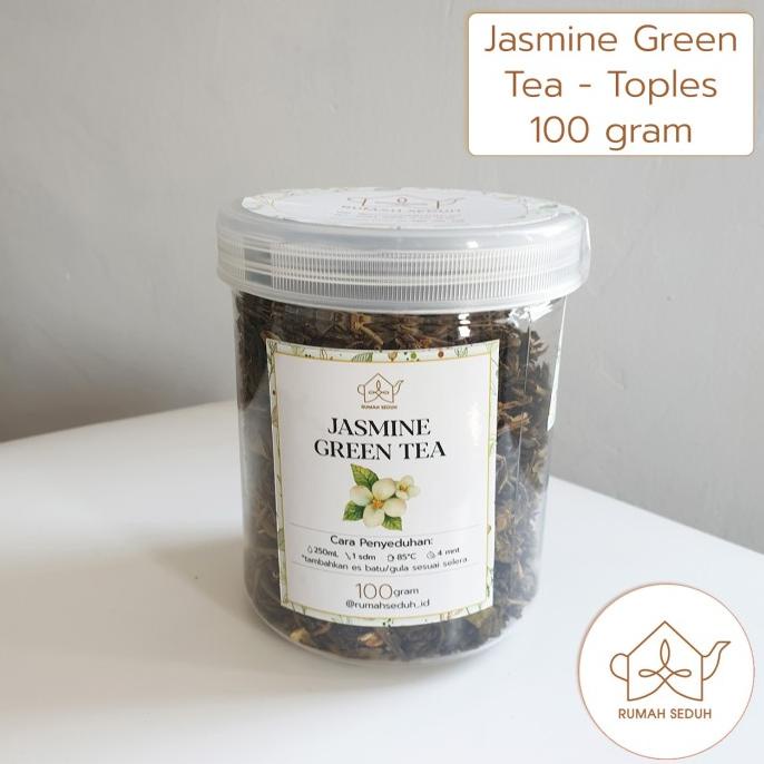 

[COD] 100gr Premium Jasmine Green Tea / Teh Hijau Melati [COD]