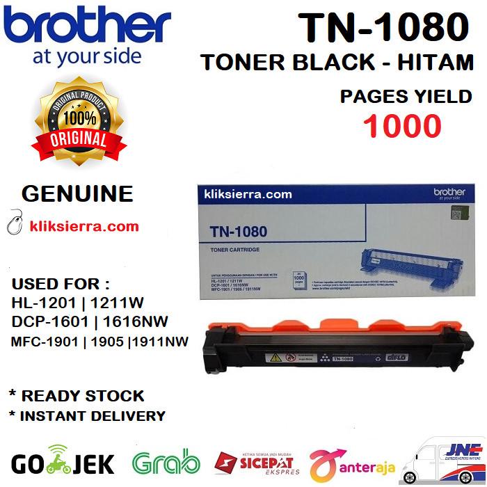 Toner Brother Toner Tn-1080 Black Original Tn1080