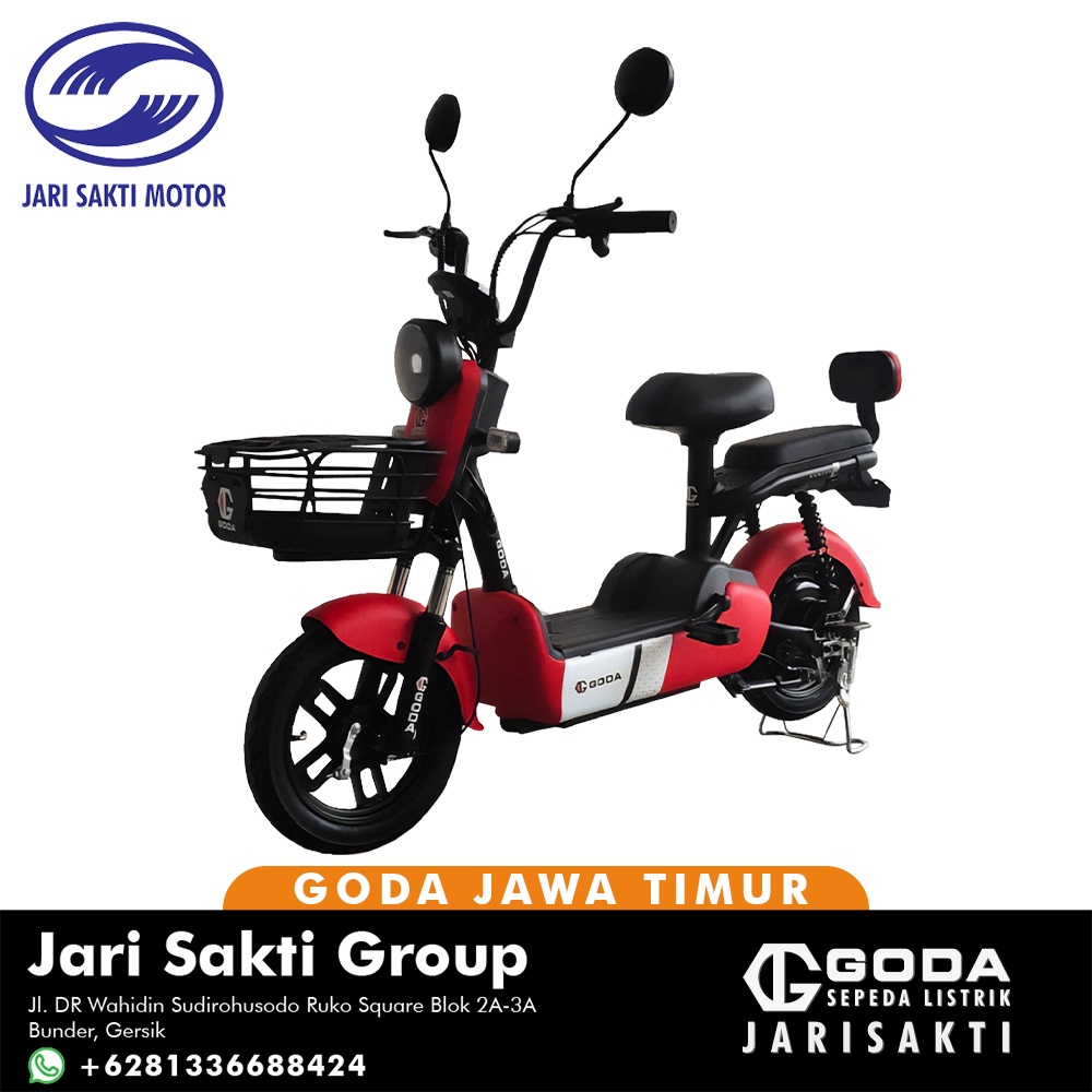 SEPEDA LISTRIK GODA - GOLDEN 135 HONEY