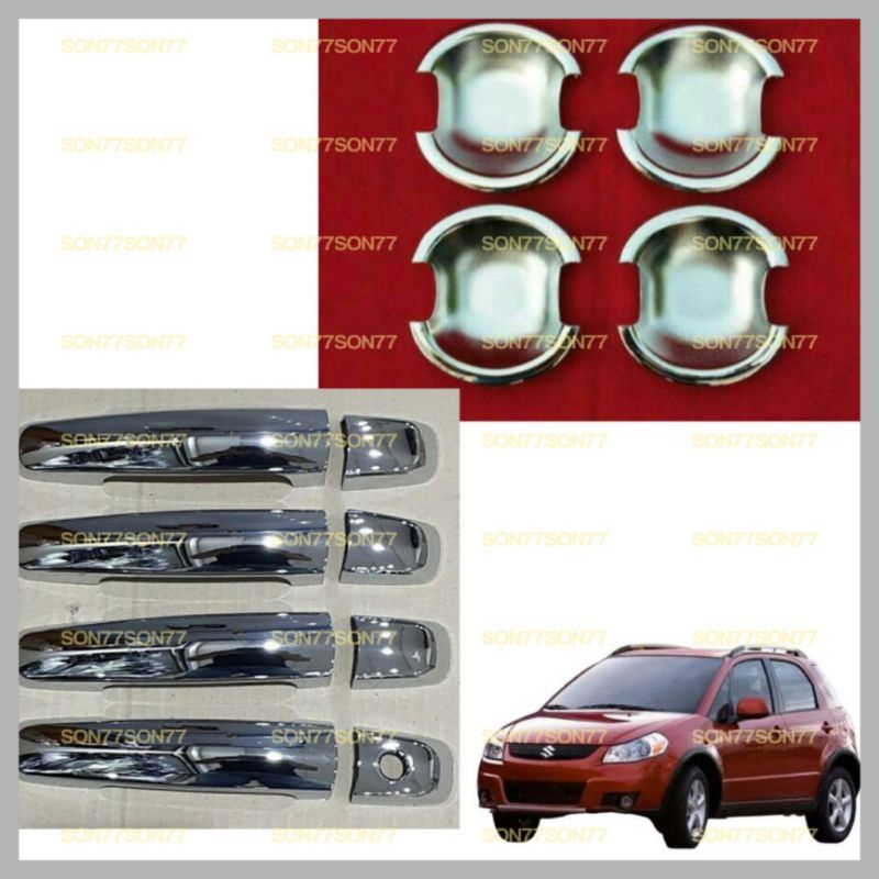 Paket Cover Outer Handle Suzuki SX4 Chrome