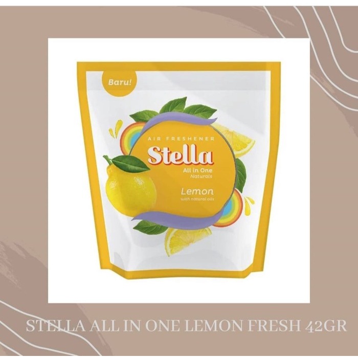 

PENGHARUM / STELLA ALL IN ONE NATURALS LEMON FRESH 42GR 4502011