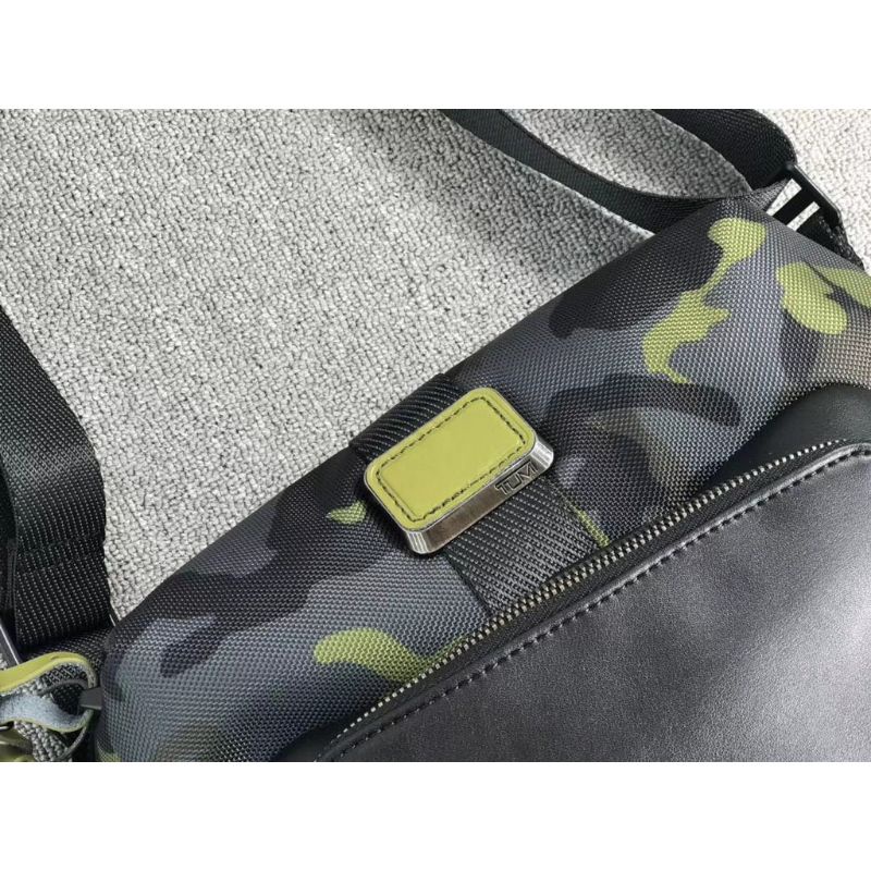 Tas Selempang Tumi Lewis Alpha Bravo Green Army Messenger Bag Mirror Quality