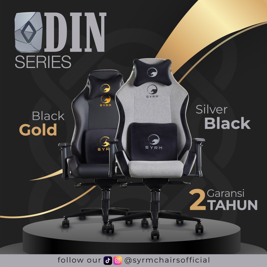 SYRM ODIN SERIES Premium Quality Gaming Chair Kursi Gaming