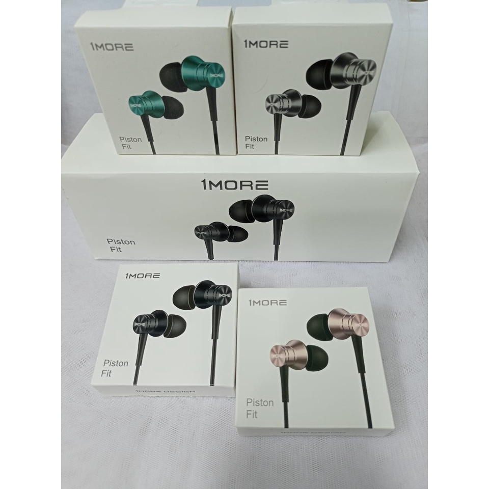 PROMO MURAH LEBAY 1More E1009 Piston Fit In-Ear earphone EARPHONE METAL 1More Piston Fit Super Bass + Packing Original