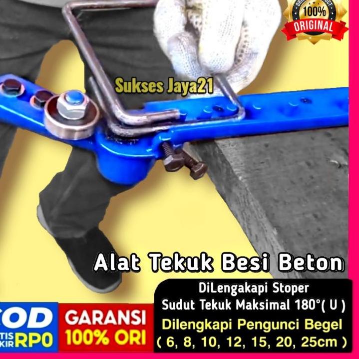 Terbaru 𝗦𝘂𝗸𝘀𝗲𝘀 𝗝𝗮𝘆𝗮𝟮𝟭➡️ alat tekuk besi beton alat penekuk besi beton pembengkok besi beton pengikat