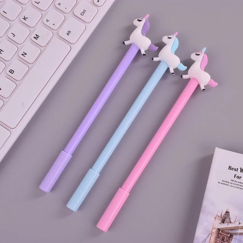 

Pena / Pulpen Karakter Kuda Lucu / Pen Gel Kuda Pony Stationary stockami A8